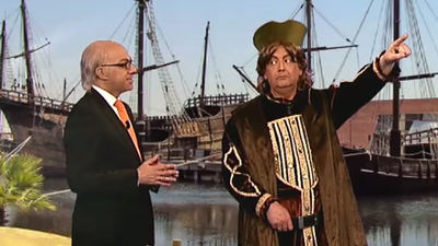 Regresa el tele Ministerio del Tiempo, con el tocayo de Montoro en el punto de mira: Cristóbal Colón