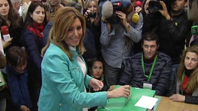 Los candidatos a la Presidencia de Andalucía animan a la participación