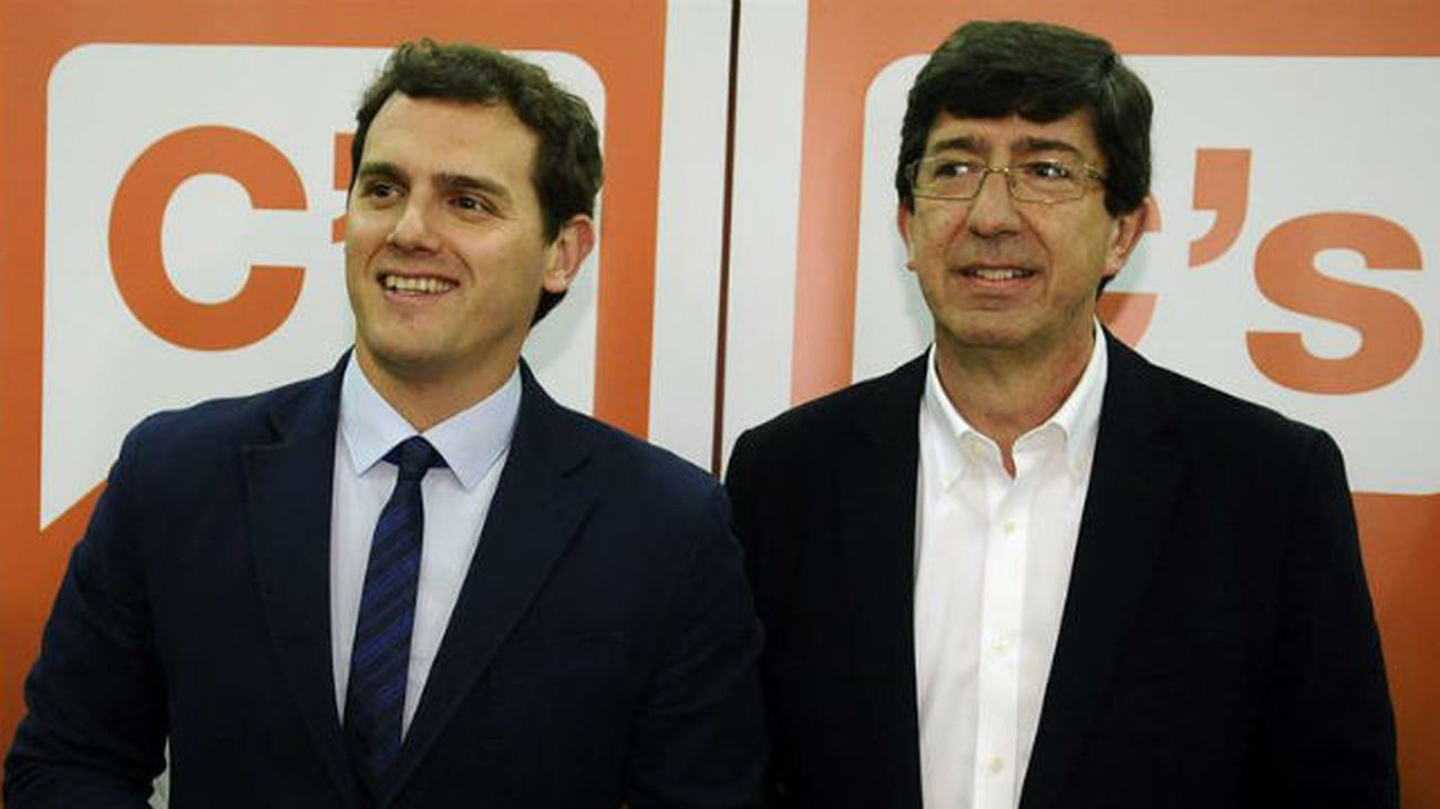 Albert Rivera y Juan Marín