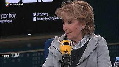 Aguirre llama a marcar diferencias con el PSOE y Ciudadanos