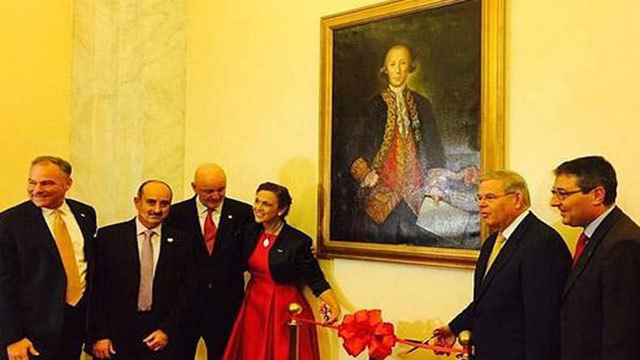 Oleo del general Bernardo Gálvez