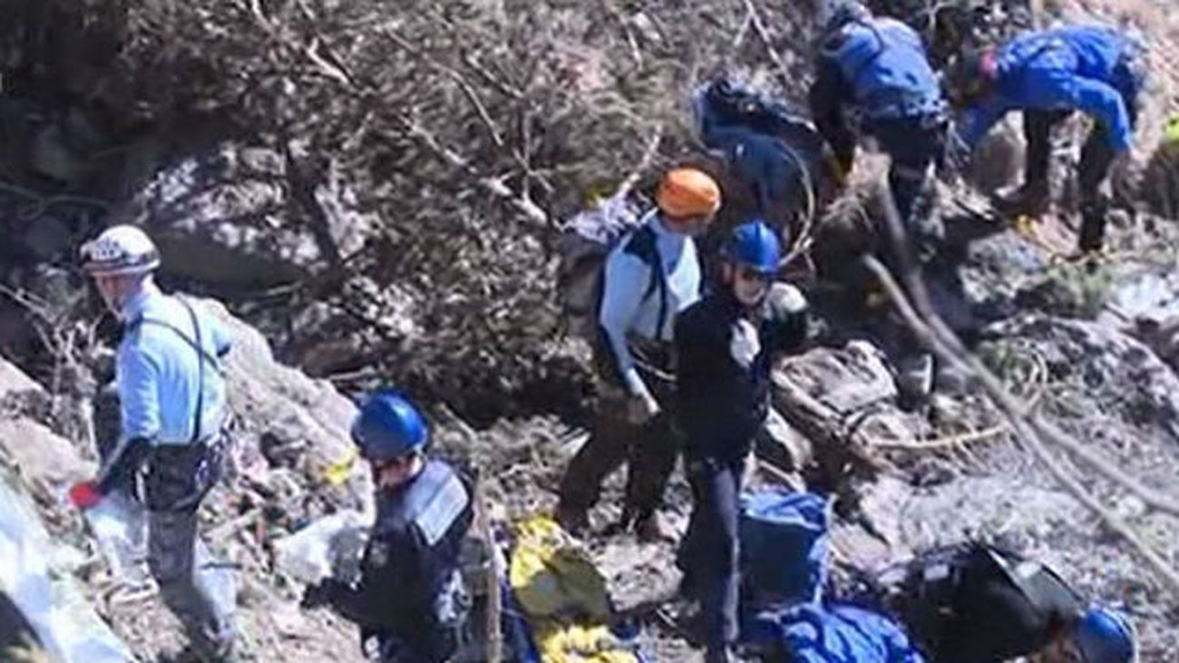 La Gendarmería francesa confirma que no ha hallado ningún cuerpo intacto