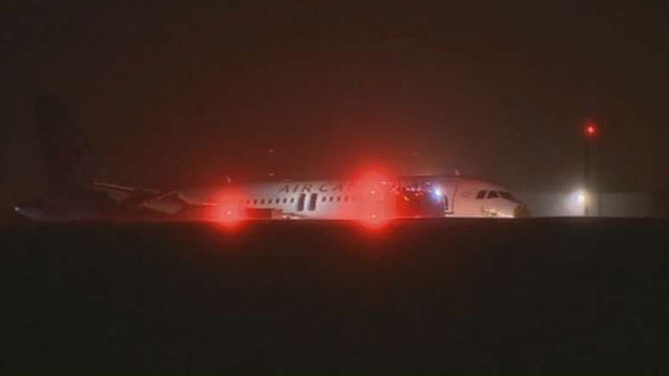 Accidente de avión en Canadá