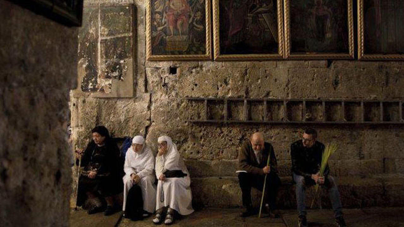 Miles de personas conmemoran en Jerusalén el Domingo de Ramos