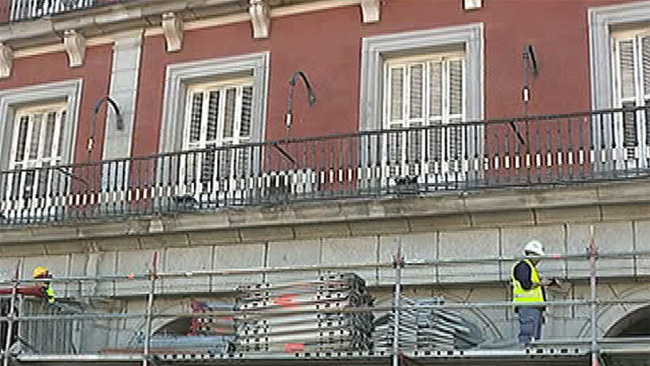 La Plaza Mayor de Madrid se remoza de cara a su IV centenario