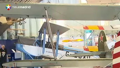 42 aviones históricos se exponen en Cuatro Vientos