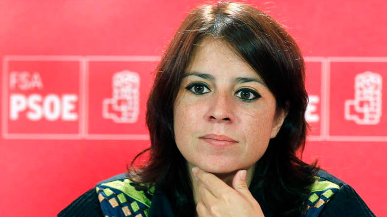Adriana Lastra, secretaria de Política Municipal del PSOE