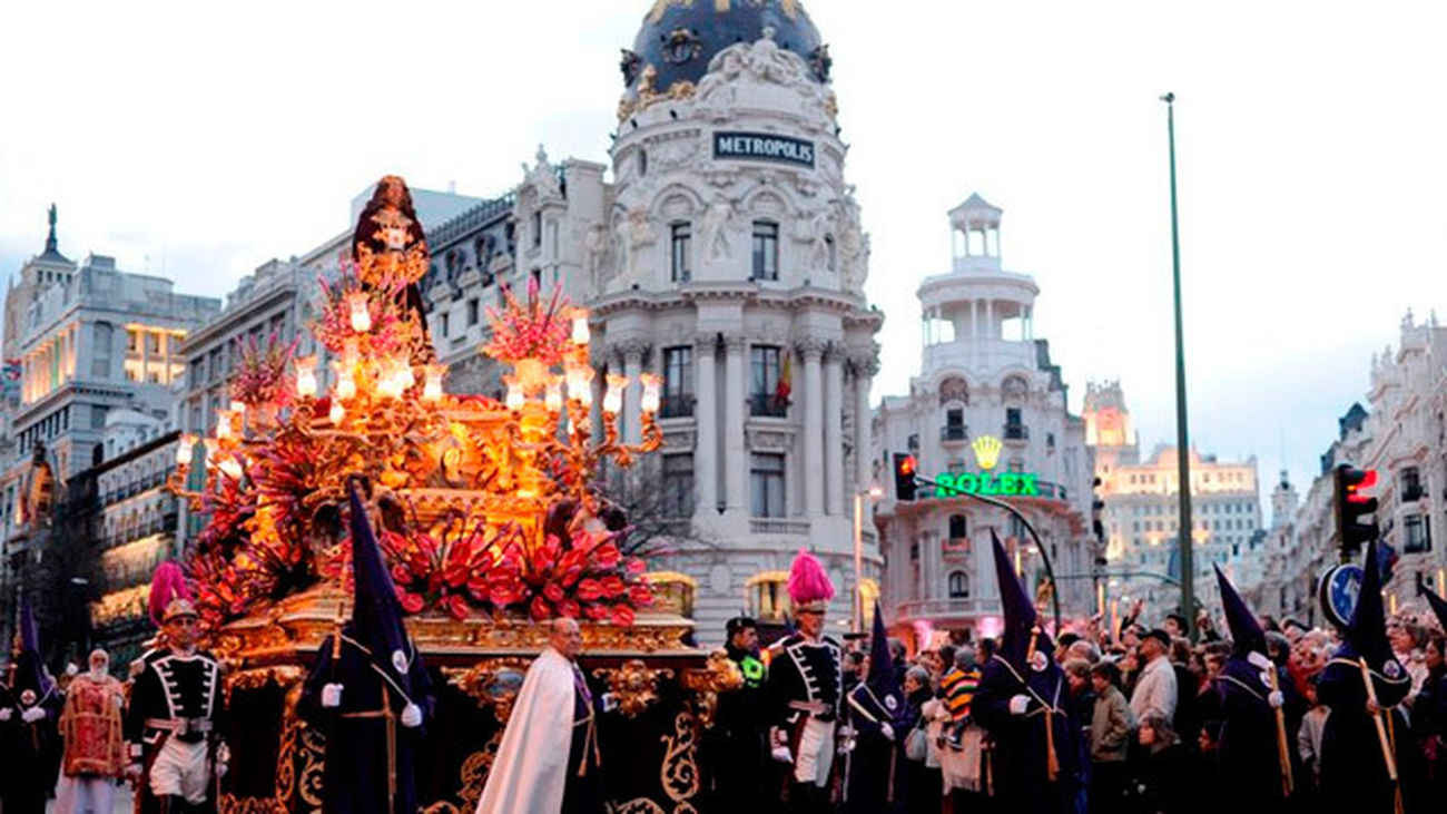El Cristo de Medinaceli, gran atracción este viernes de las procesiones en Madrid