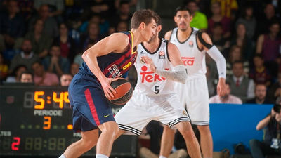 85-80. Un Real Madrid competitivo cae en Barcelona