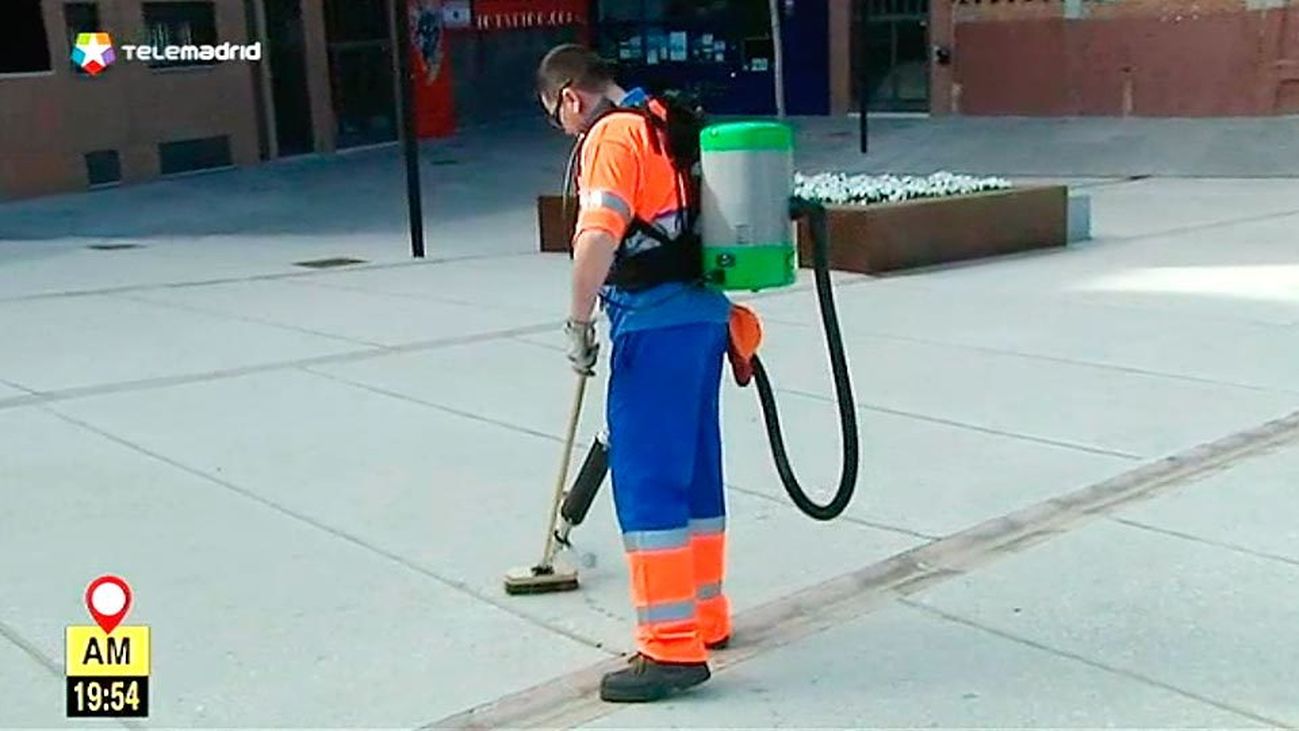 La patrulla antichicles llega a Alcobendas