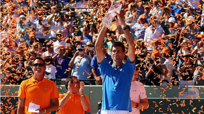 Djokovic gana su quinto título en Miami ante un agotado Murray