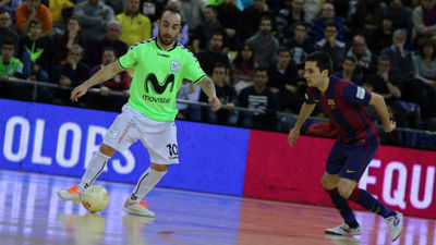 2-3. Inter Movistar, líder tras remontar al Barça