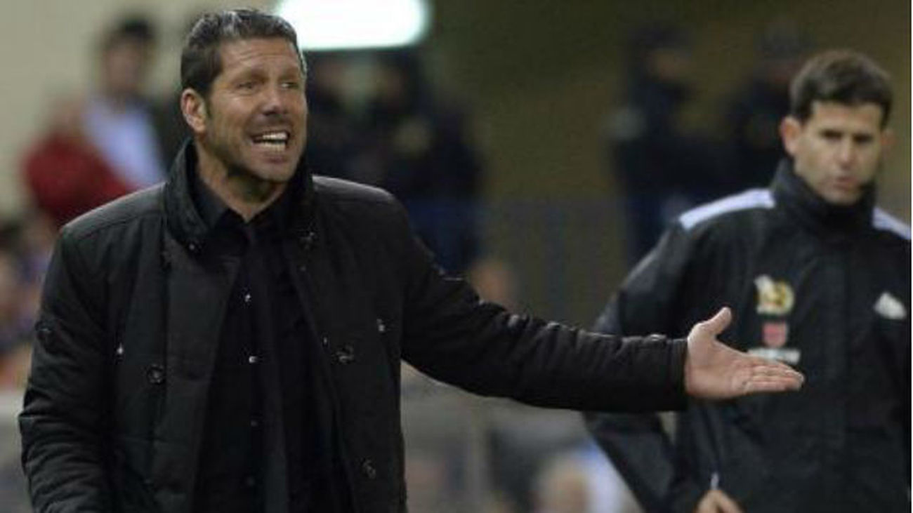 Simeone: "El equipo sale muy fuerte y por eso resuelve así"