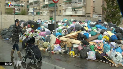 Parla: Calles saturadas de desperdicios, 11 días después del fin de la huelga