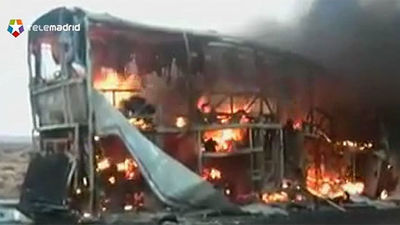 33 muertos, la mayoría niños, al chocar un autocar y un camión en el sur de Marruecos