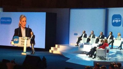 Cifuentes ofrece "esperanza" para que Madrid siga avanzando tras el 24-M