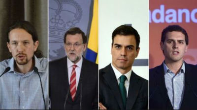 La distancia entre los cuatro principales partidos se reduce a tres puntos