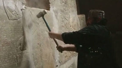 El Estado Islámico reduce a escombros la milenaria ciudad iraquí de Nimrud