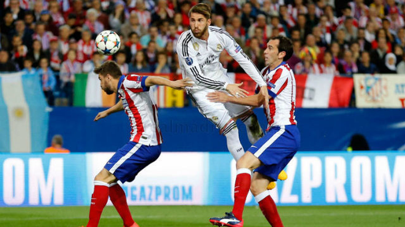 Sergio Ramos, Siqueira y Godín
