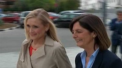 Cifuentes presenta a la candidata del PP en Pozuelo, Paloma Adrados