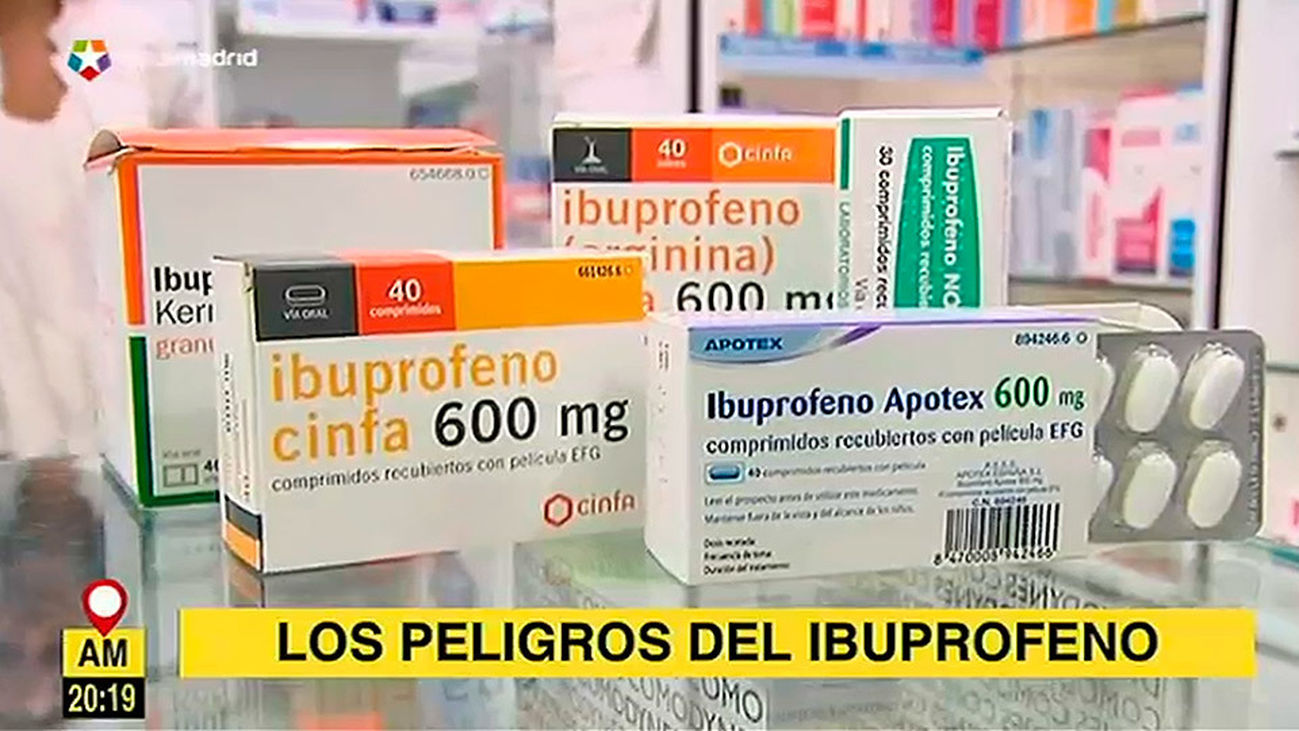 Los madrileños abusamos del ibuprofeno