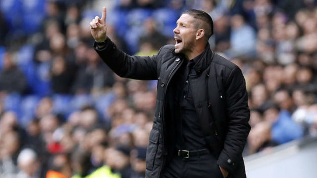 Simeone: "Estoy orgulloso de este equipo, siempre compite"