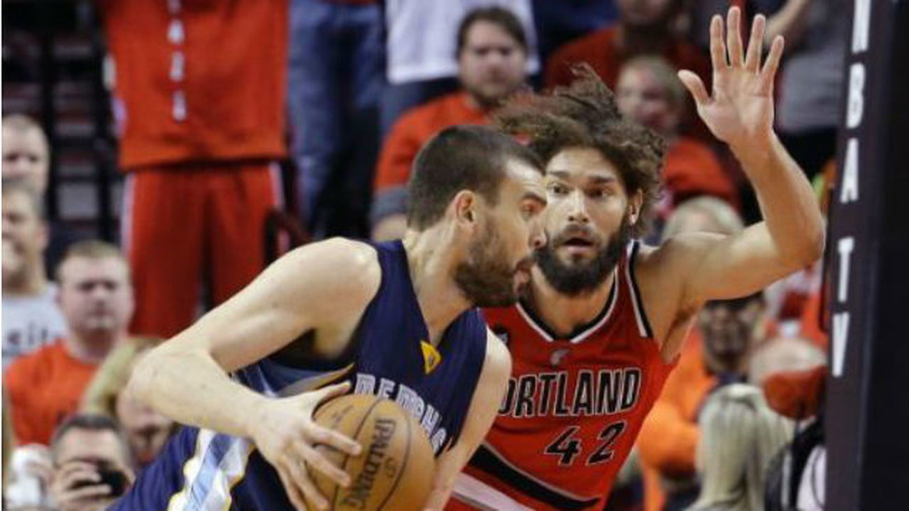 Marc Gasol ante Portland