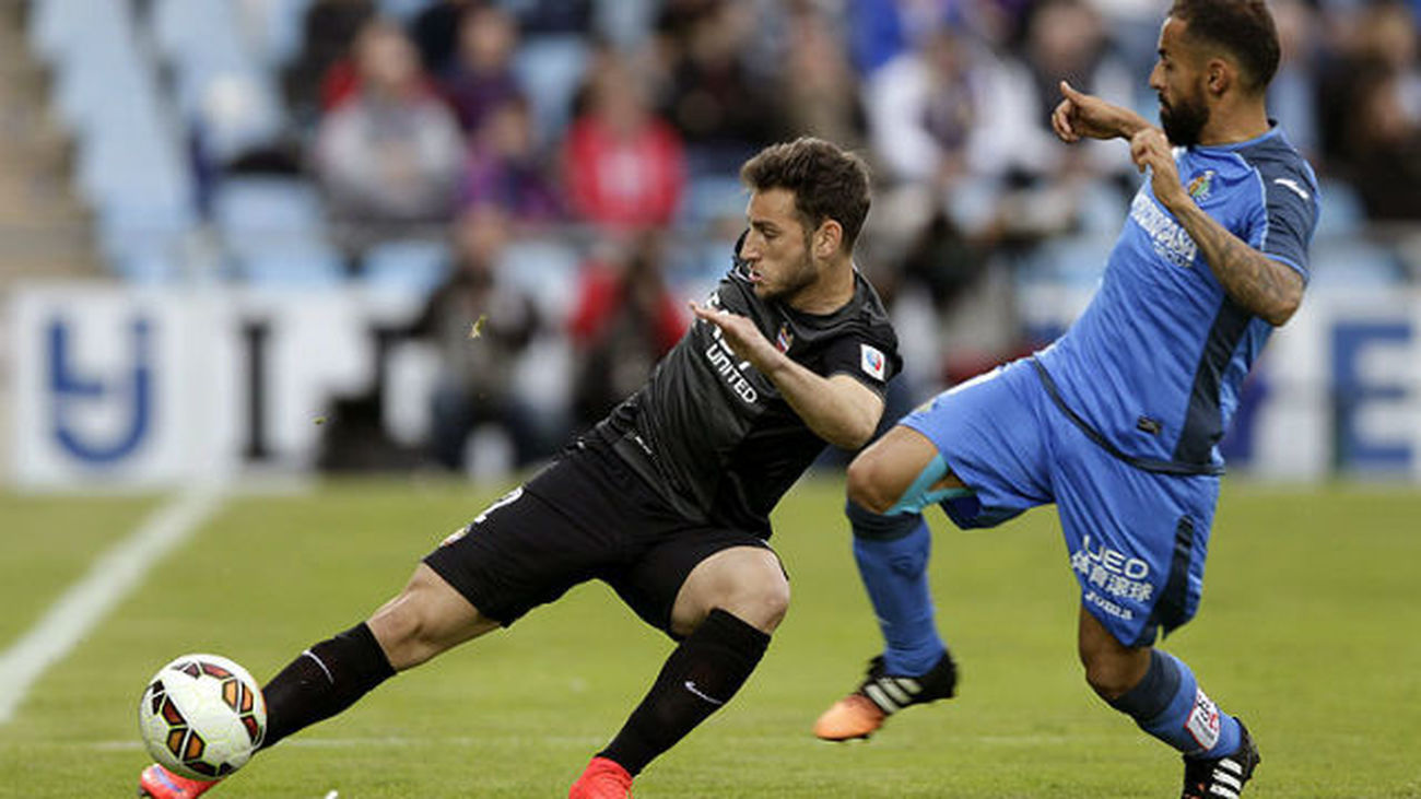 0-1. Un cabezazo de Casadesús castiga al Getafe