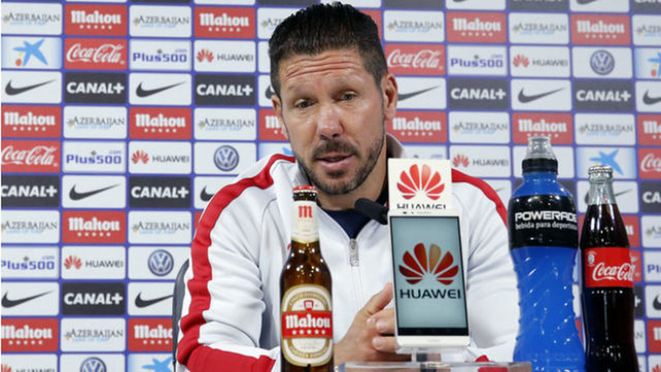Simeone: "Sigo pensando que me pueden echar mañana"