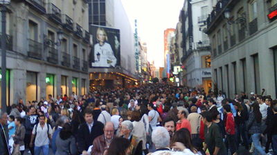 La calle Preciados en Madrid y Port de L'Angel en Barcelona, las más caras de España