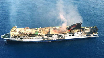 Fomento espera el plan de remolque del 'Sorrento' para evaluar su idoneidad