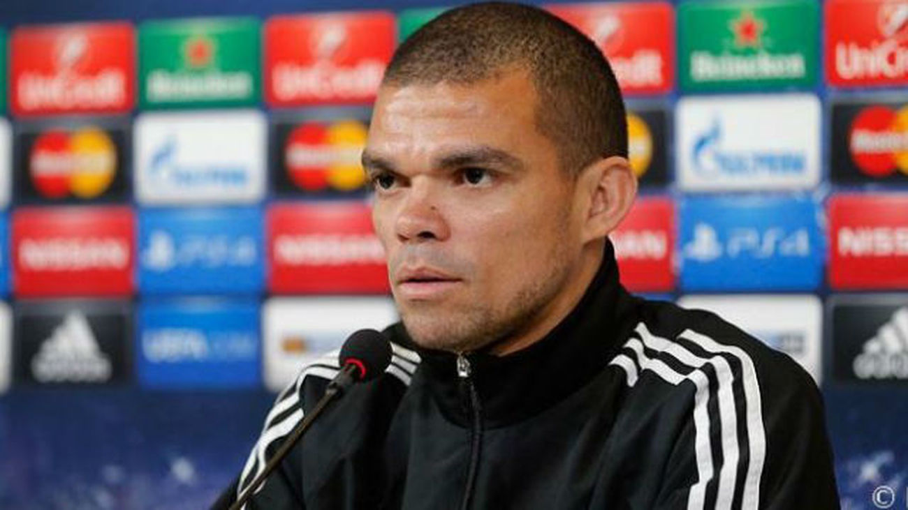 Pepe, jugador del Real Madrid