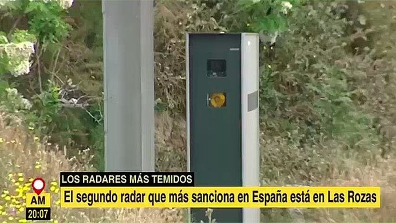 Los radares más temidos de Madrid