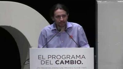 Podemos designa a Pablo Iglesias candidato a la Presidencia del Gobierno