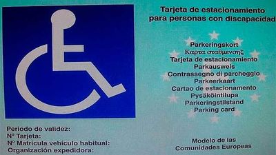 La discapacidad tendrá una única tarjeta de estacionamiento en la región