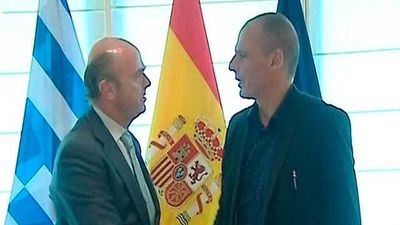 Varufakis, optimista tras la "perfecta armonía" en su reunión con De Guindos