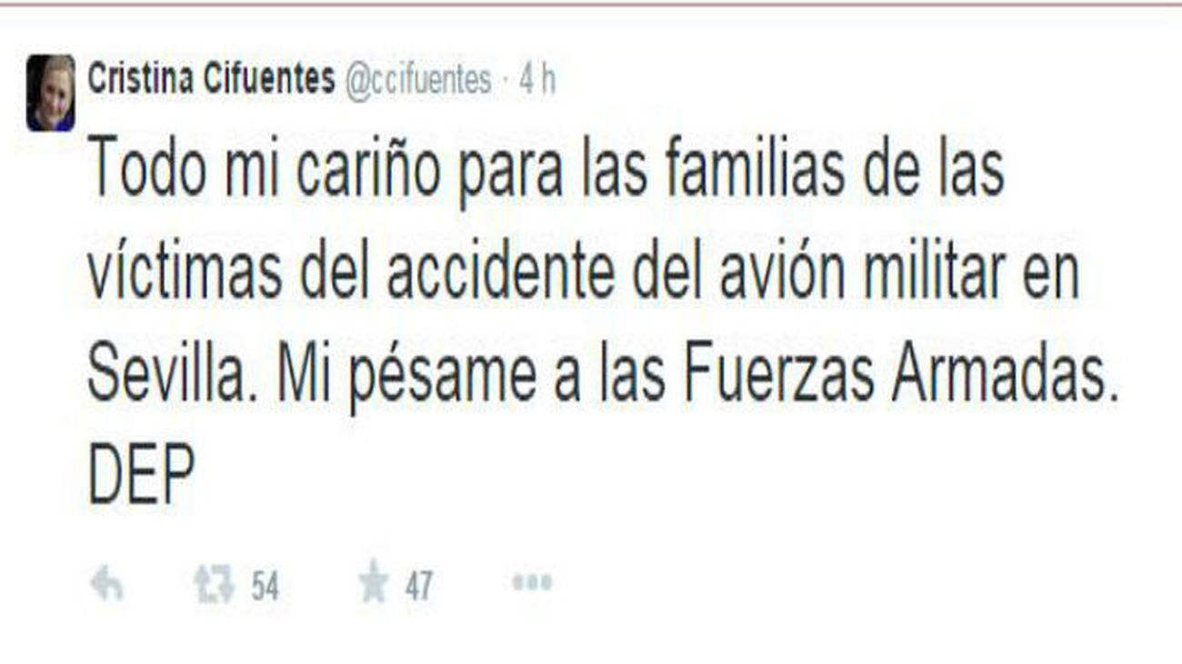 Los partidos cancelan sus actos de campaña por el accidente aéreo en Sevilla