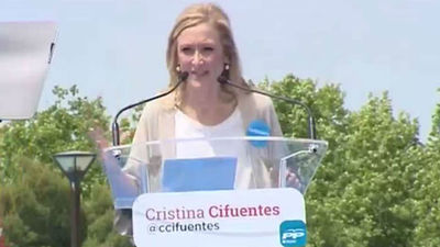 Cifuentes promete 100.000 becas de comedor para ayudar a las familias