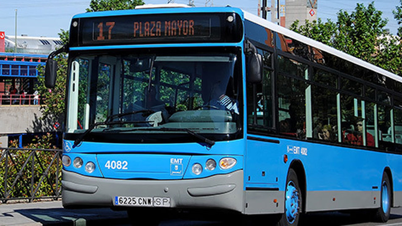 Los autobuses de la EMT medirán los niveles de polen y la calidad del aire