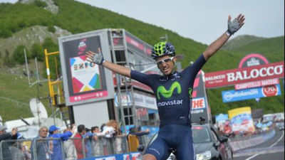 Giro: Victoria de Intxausti, Contador conserva el rosa