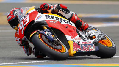 GP Francia: Pole para Márquez, por delante de 'Dovi' y Lorenzo