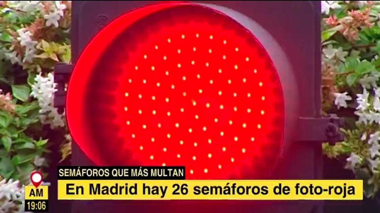 Semáforos que multan