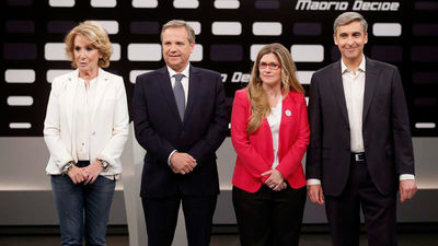 Debate electoral por la alcaldía del Ayuntamiento de Madrid 2015 (I)