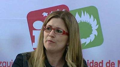 Raquel López: "IU es imprescindible para impedir que Aguirre sea alcaldesa"