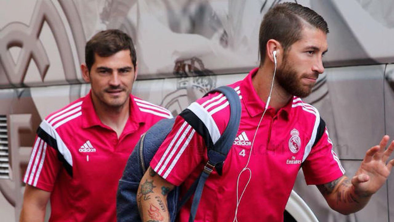 Casillas y Sergio Ramos