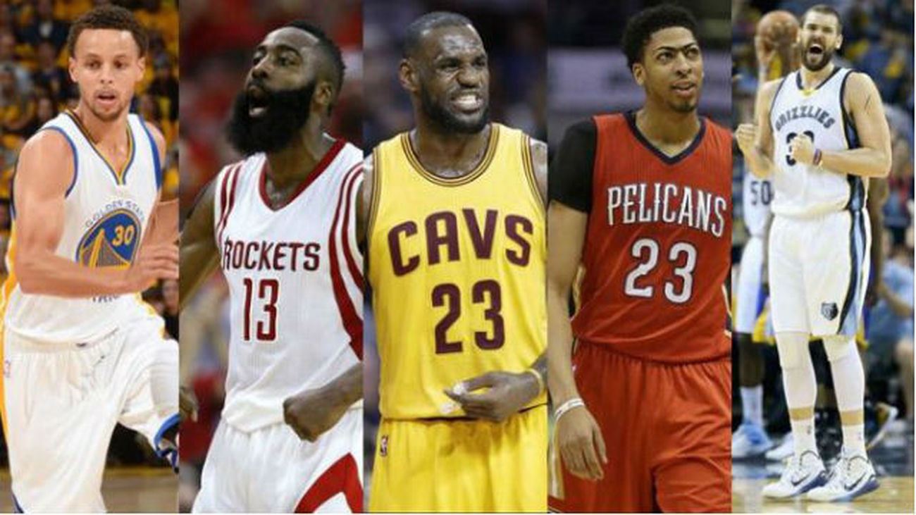 Quinteto Ideal 2015 de la NBA