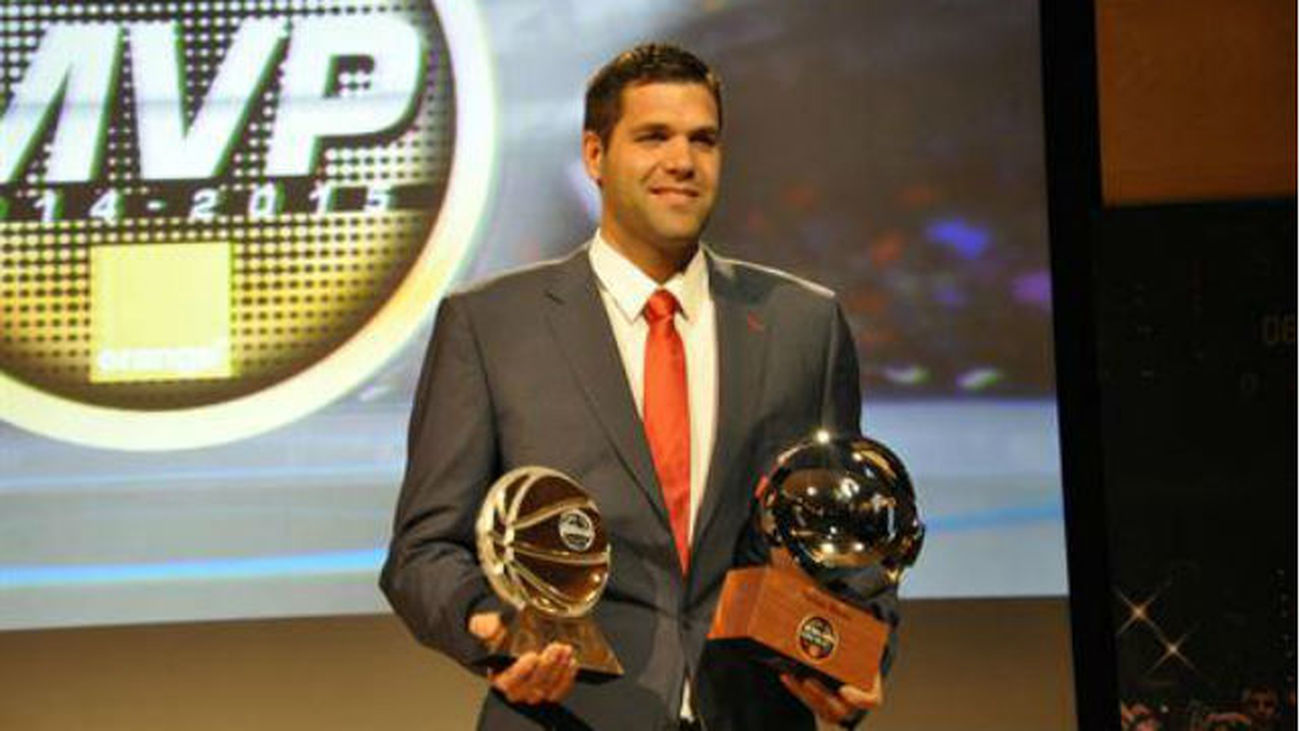 Felipe Reyes, MVP de la Liga ACB