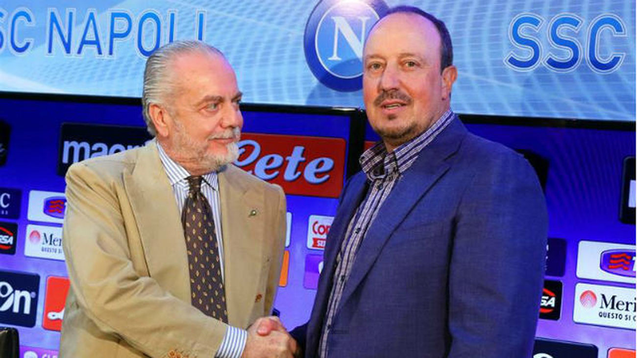 Benítez anuncia su marcha del Nápoles, pero no desvela su destino