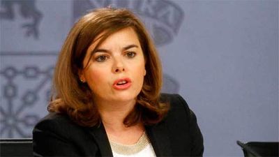 Santamaría: "Si fracasa la negociación PSOE-Podemos-C's, ahí estará Rajoy"