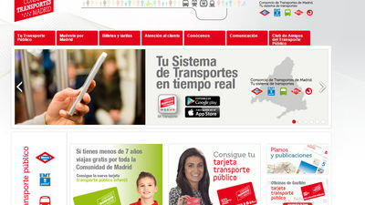 La web del Consorcio de Transportes obtiene un galardón en los Premios Madrid Accesible